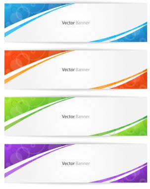 renkli web banner