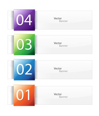 renkli web banner