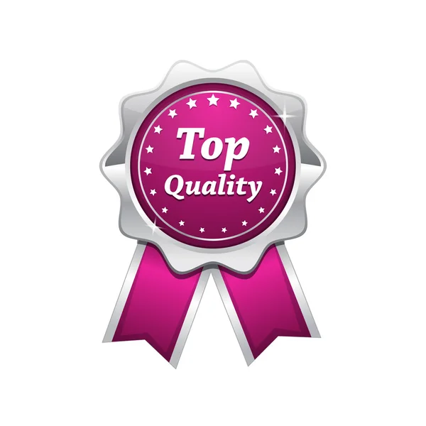 Top Quality Prata Platinum Pink Seal — Vetor de Stock