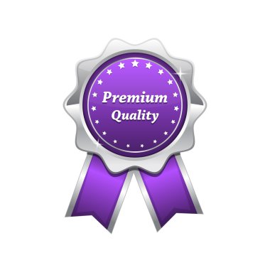 Premium Kalite Menekşe mühür vektör simgesi