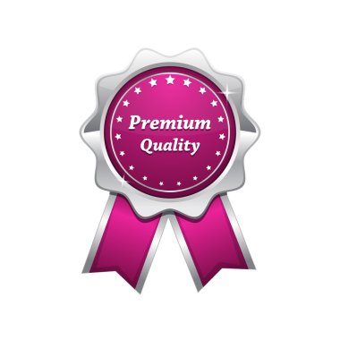 Premium Kalite pembe seal vektör simgesi