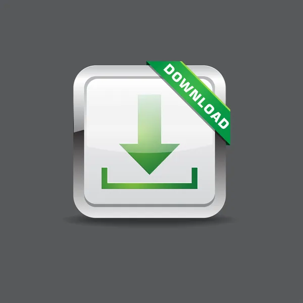 Scarica Vector Button Icon — Vettoriale Stock