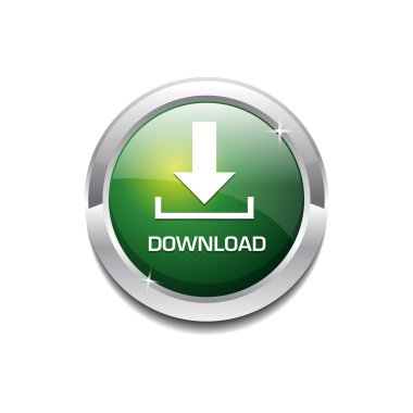 parlak krom Yükle düğmesini