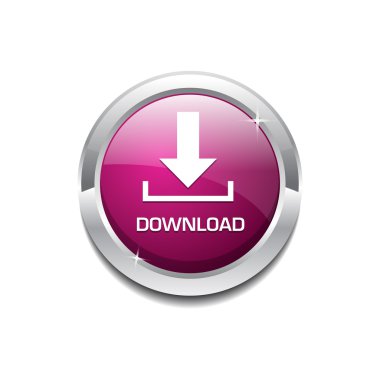 parlak krom Yükle düğmesini