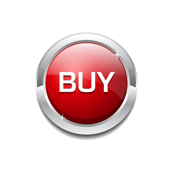 Glossy Buy Now Button — Stock Vector