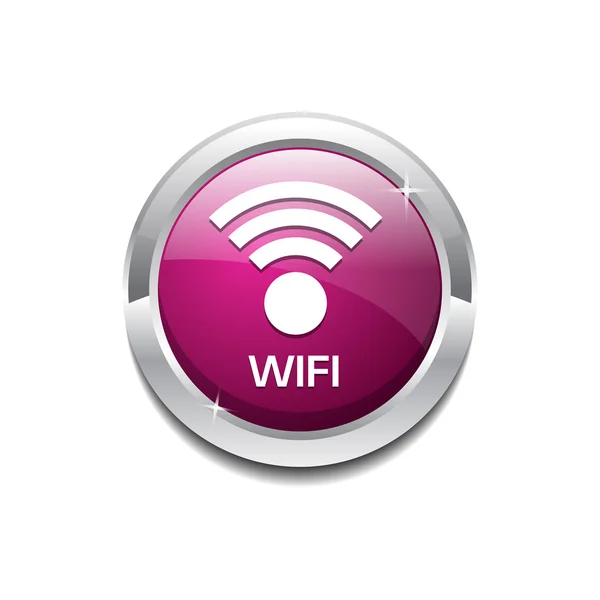 Vector knoop van het pictogram van WiFi — Stockvector