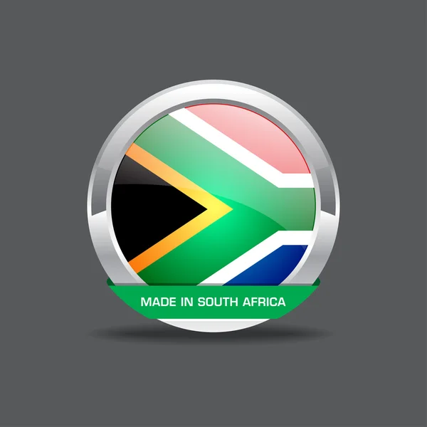 Значок вектора флага ЮАР — стоковый вектор