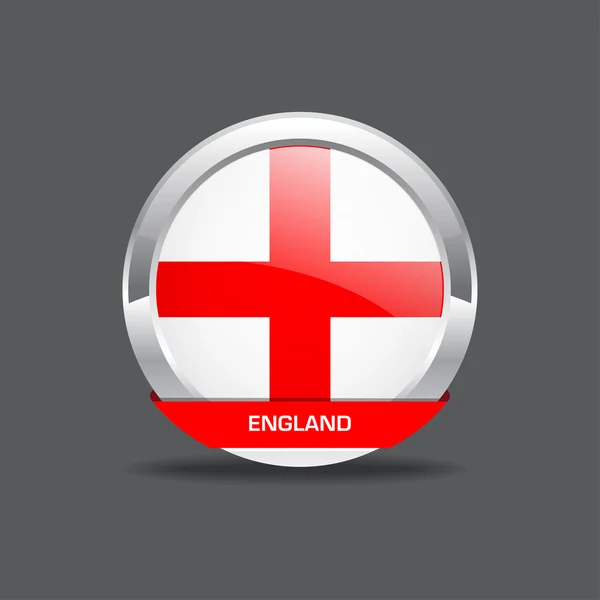 Engeland vlagpictogram vector — Stockvector