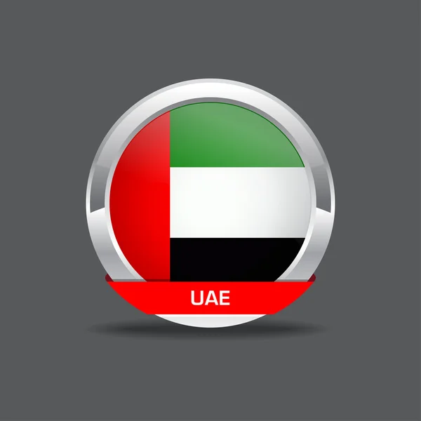 Uae flag vektorsymbol — Stockvektor