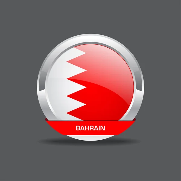 Drapelul Bahrain Vector Icon — Vector de stoc