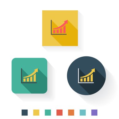 grafik düz simgesi tasarım