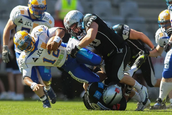 Raiders vs gigantes — Fotografia de Stock