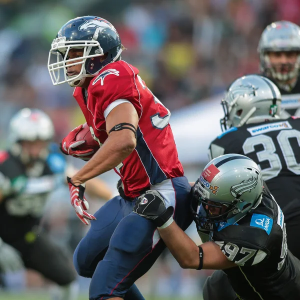 Poszukiwacze vs. Broncos — Zdjęcie stockowe