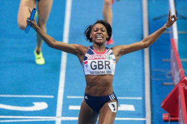 kapalı Avrupa Atletizm Şampiyonası 2013. Perri shakes-drayton