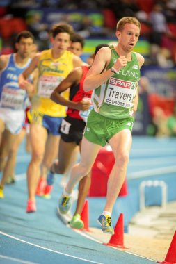 European Indoor Athletics Championship 2013. John Travers