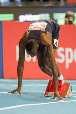 kapalı Avrupa Atletizm Şampiyonası 2013. Donald sanford