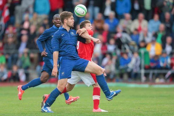 Francie-Rakousko (U19) — Stock fotografie