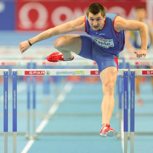 Campionato europeo di atletica indoor 2013. Viliam Papso — Foto Stock