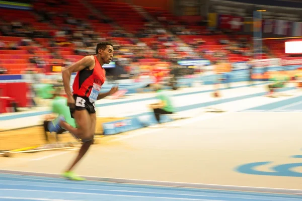 Campeonato Europeu de Atletismo Indoor 2013. Hayle Ibrahimov — Fotografia de Stock