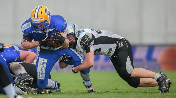 Gigantes vs. Raiders — Foto de Stock