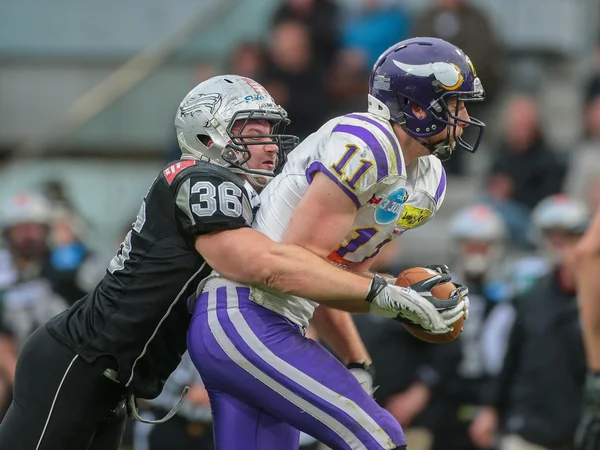 Raiders vs. Vikings — Stock Photo, Image