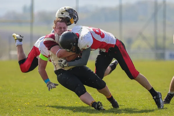 Legionärer vs spartanerna — Stockfoto