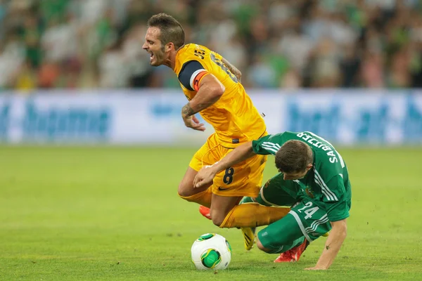 Rapid vs asteras tripolis — Fotografia de Stock