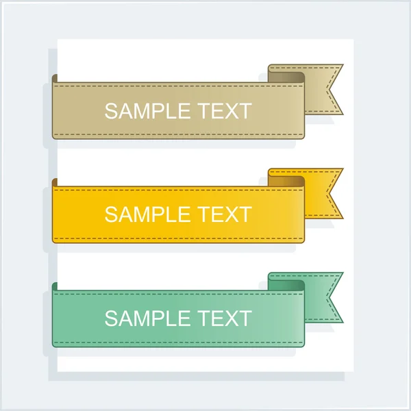 Cintas. Vector — Archivo Imágenes Vectoriales