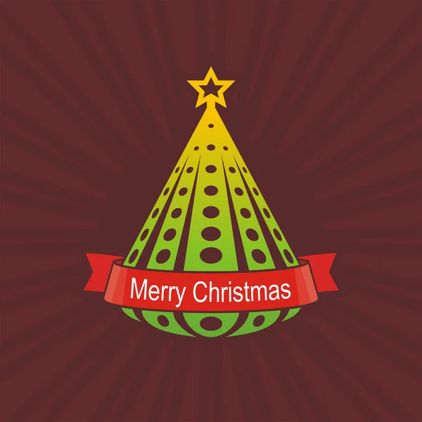Vánoční stromek — Stockový vektor