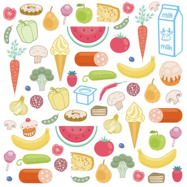 gıda sorunsuz arka plan