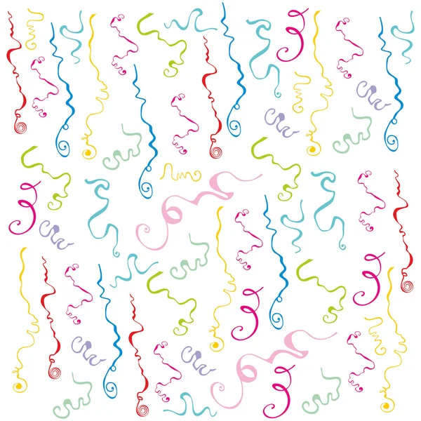 Geconfetti — Stockvector