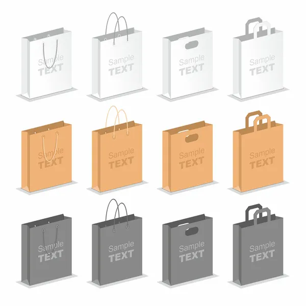 Bolsas de compras — Vector de stock
