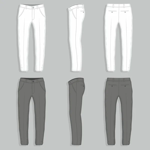 Pantalones de hombre — Archivo Imágenes Vectoriales