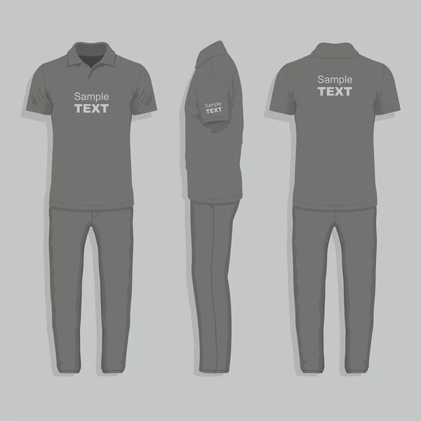 T-shirt dan celana - Stok Vektor
