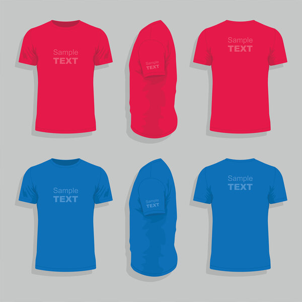 Colorful T-Shirts Design Template