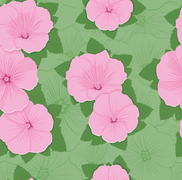 花柄パターン シームレス — ストックベクタ