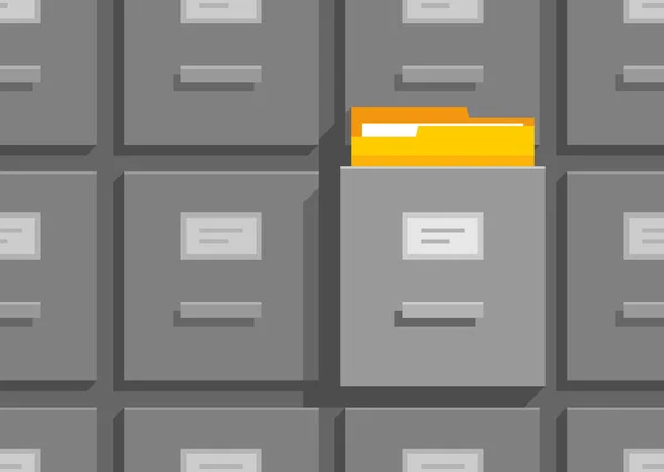 Patrón Sin Costura Con Archivadores Organización Archivos Documentos Oficina Estilo — Vector de stock