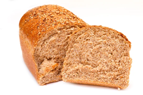 Wholemeal granary bread just baked out of the oven — Stock Photo, Image