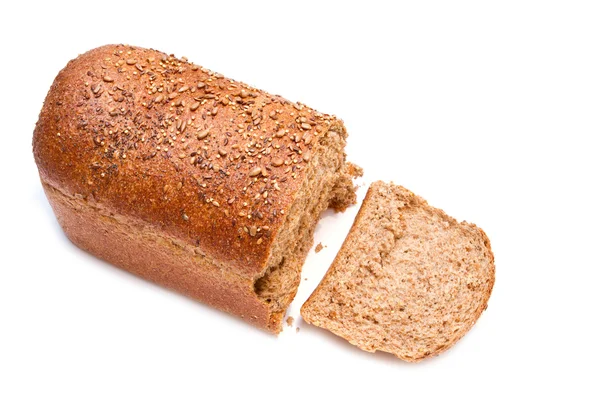 Volkoren graanschuur brood dat gebakken net uit de oven — Stockfoto