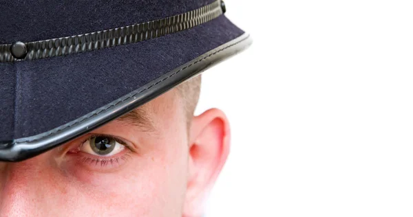Brit rendőr zár megjelöl woth copyspace Stock Kép