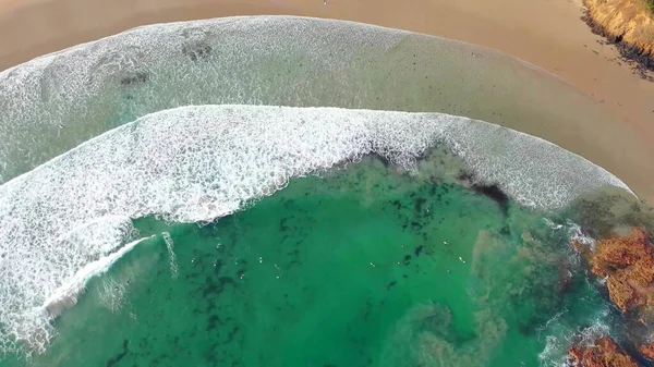 Вид Пляж Австралии — стоковое фото