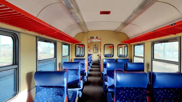 Фото Сидінь Всередині Поїзда — стокове фото