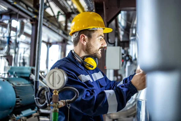 Working Power Heating Plant — Fotografia de Stock