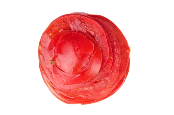 Chopped tomatoes — Stock Photo, Image