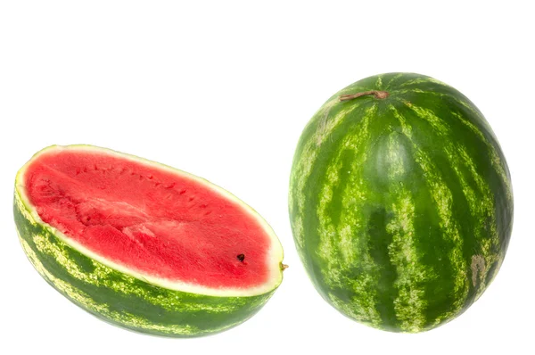 Watermelon on white background — Stock Photo, Image