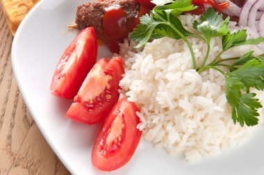 Şiş kebap.