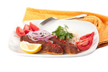Şiş kebap.