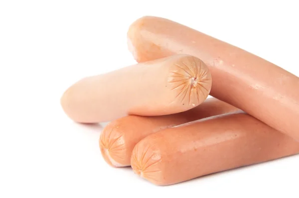 Some fresh sausages — Stock Photo, Image