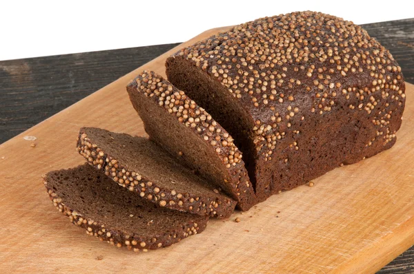 Бородинский ржаной хлеб — стоковое фото
