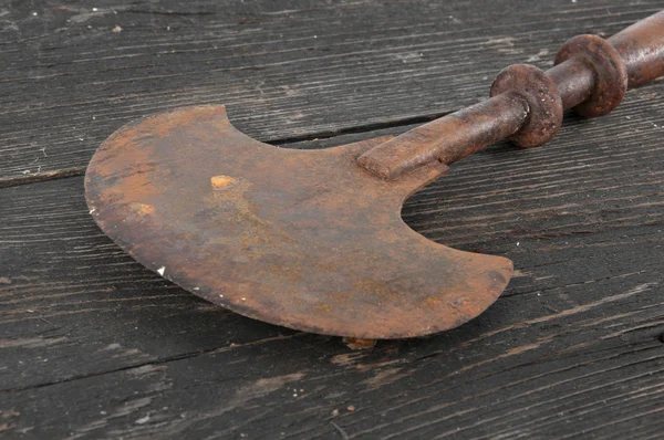 Old ax for chopping — Stock Photo, Image